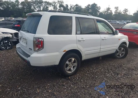 2007 Honda Pilot Ex-L z USA, uszkodzony, nr VIN 2HKYF18577H537890